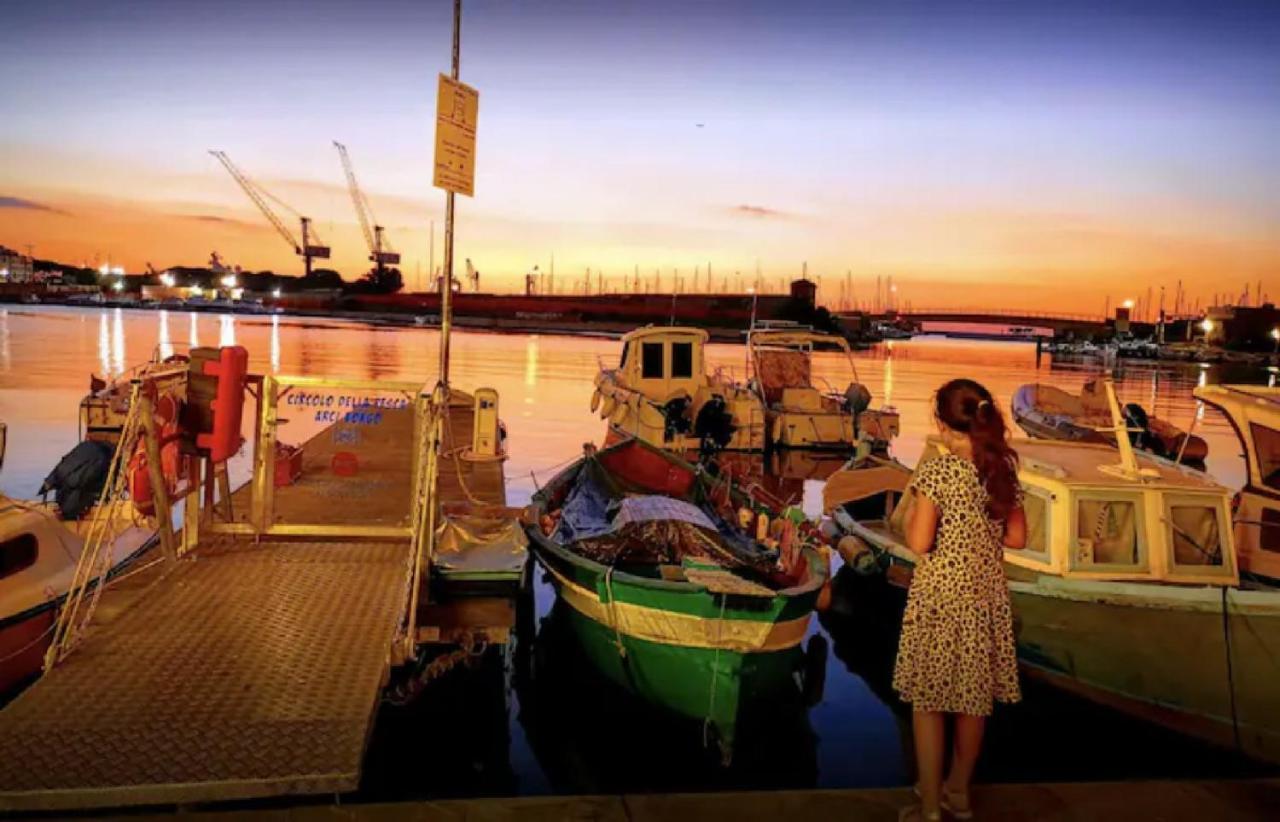 利沃诺Casamieli, Nuovo, Vicino Al Porto Al Mare E Al Centro公寓 外观 照片